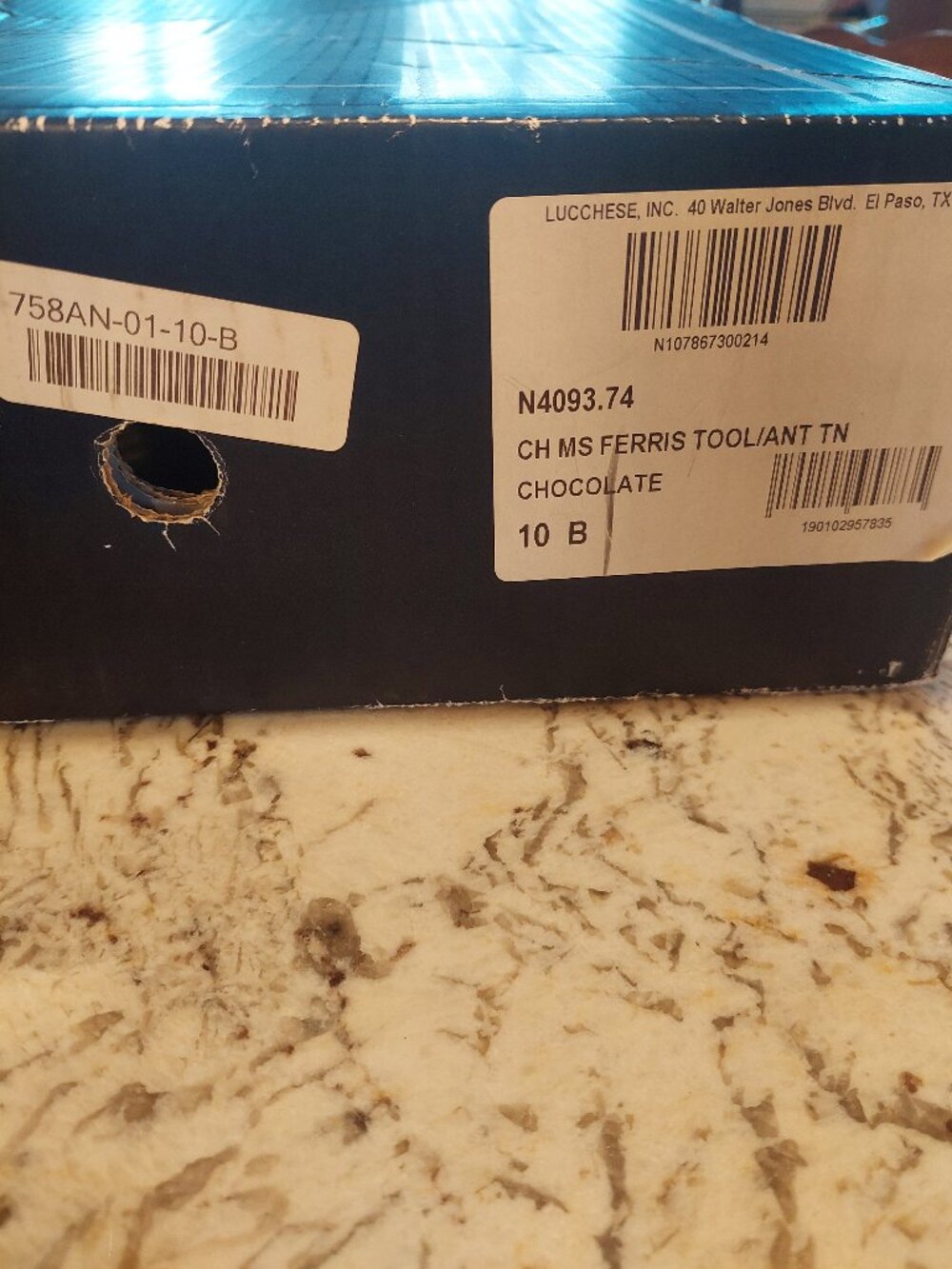 Lucchese Exotic and Tooled Women's Brown boots like new in box, worn once Sz 10b - Picture 16 of 16